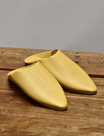Nomad's Necessity: Authentic Moroccan Babouche Footwear