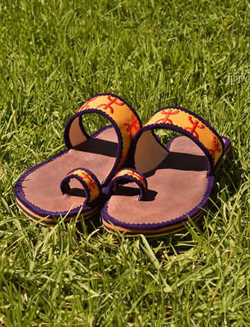 Journey in Comfort: Moroccan-inspired Leather Sandals for Men