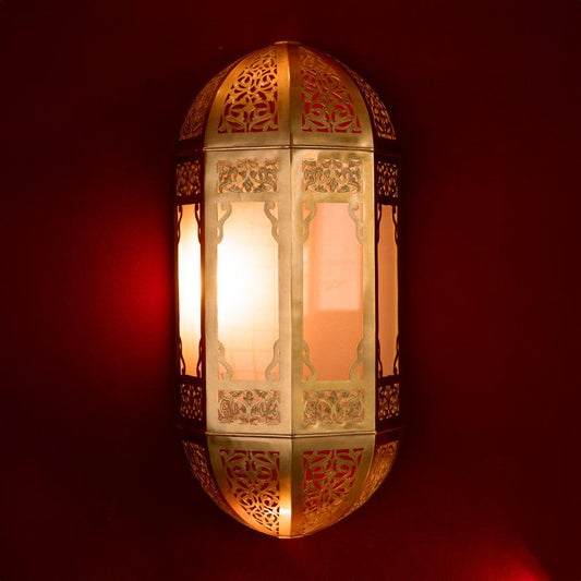 Elegant Copper Moroccan Wall Lamp - Jungle Promo